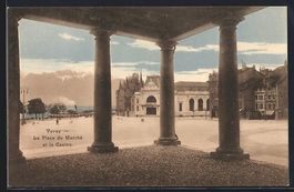 Vevey, La Place du Marché et le Casino