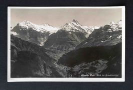 AK Schynige Platte Blick ins Grindelwaldtal
