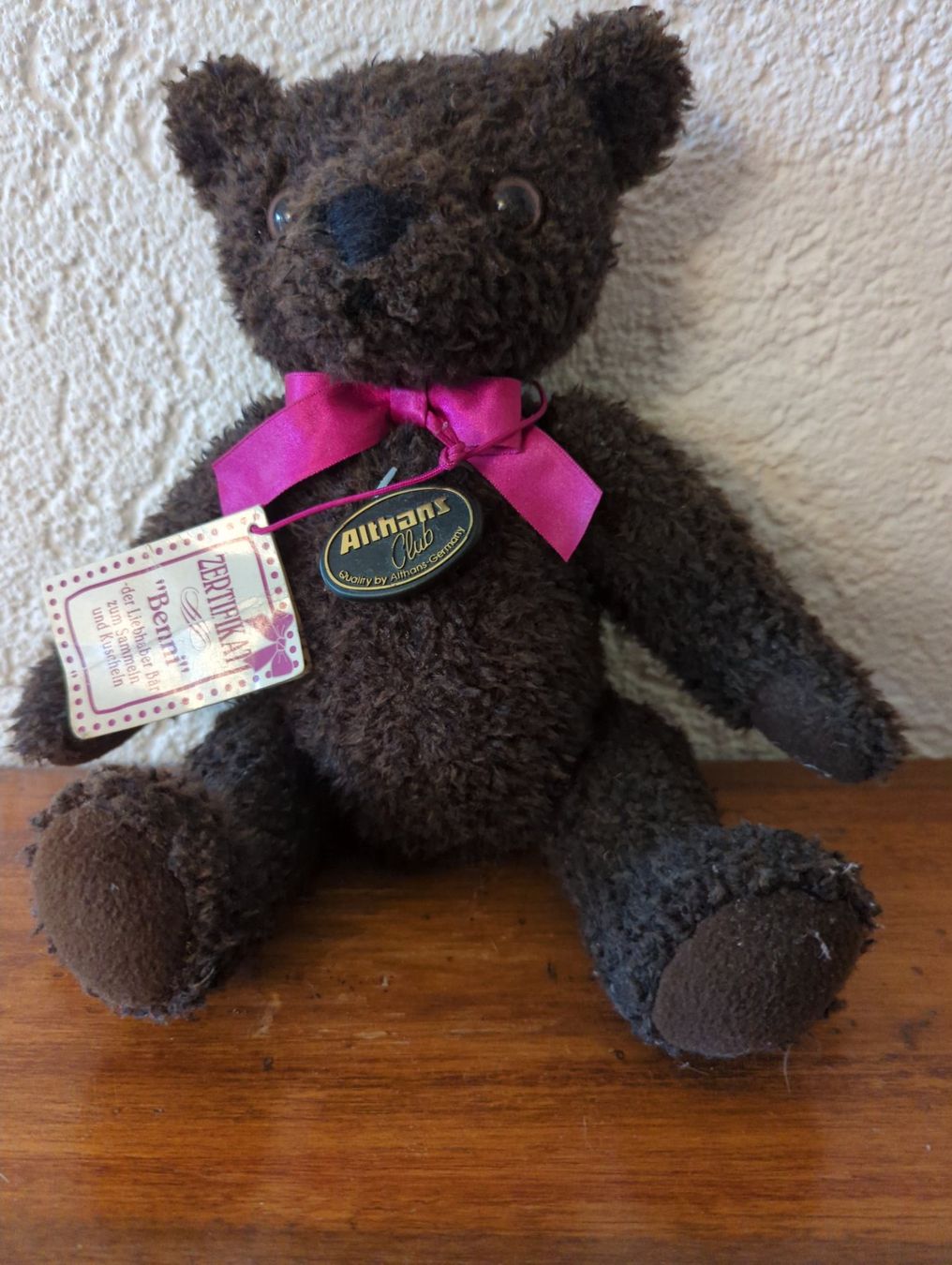 Tomy Giocattoli: Teddybär Berni – Nuovo e nell'imballaggio originale da Dierikon venduto da Jolie