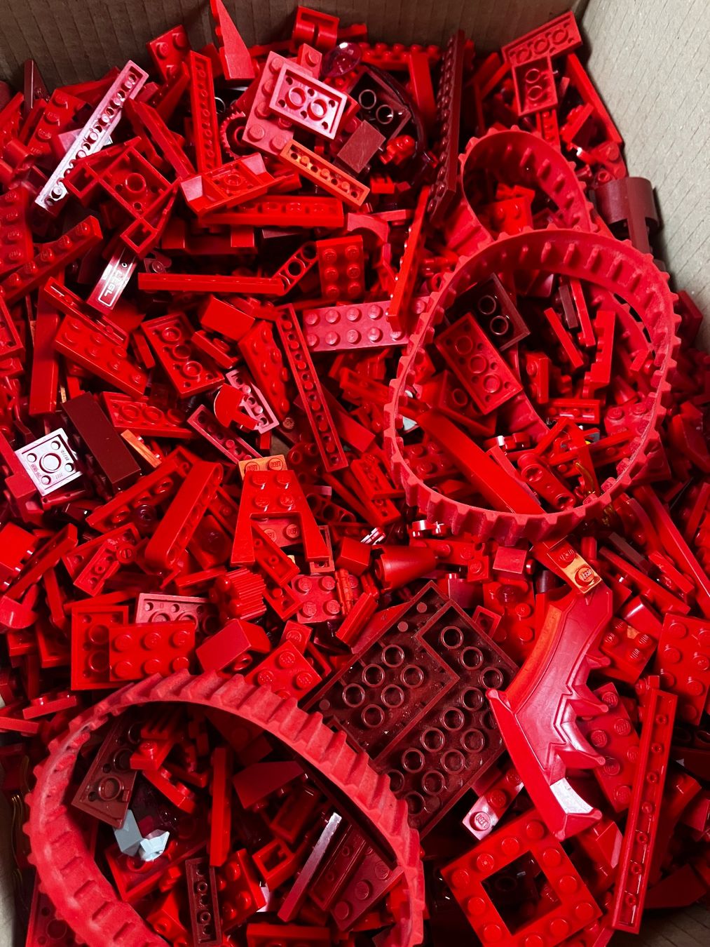Lego Giocattoli: Lego diverse rote Teile – Usato da lindau venduto da Technick 3