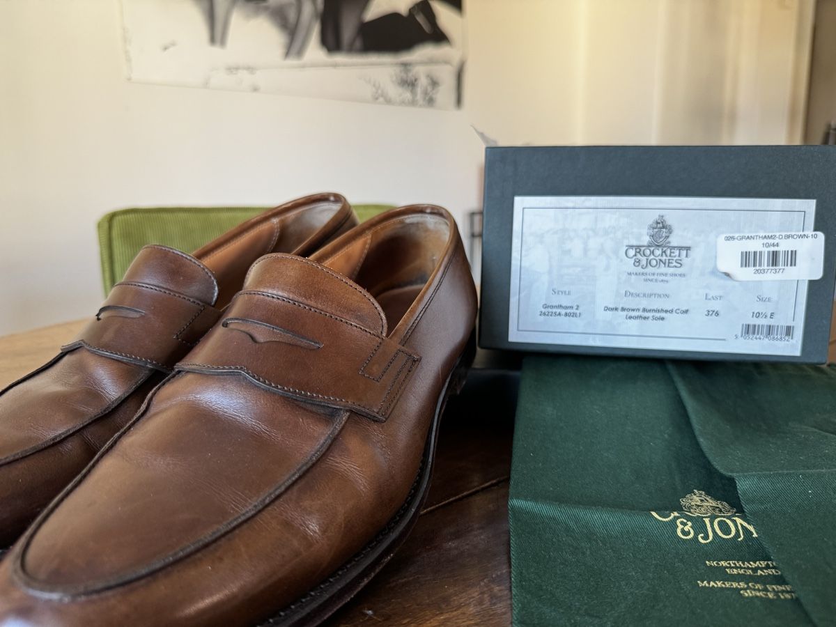 Crockett & Jones Scarpe da uomo: Crockett & Jones Grantham 2 Brown – Usato da Zürich venduto da Gia.BreZH 6
