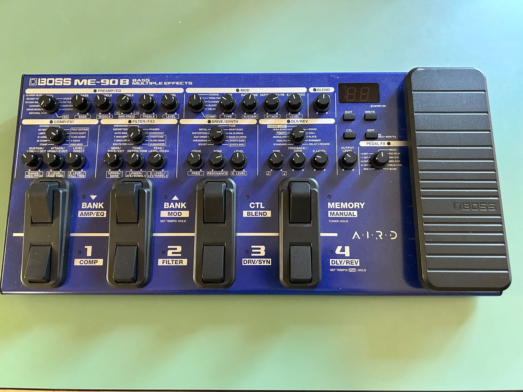 Boss Strumenti musicali: Bass Multieffektpedal BOSS ME-90B – Usato da Birrwil venduto da rotsch-o-mat