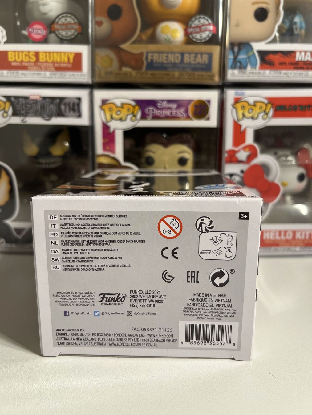 Statuette: Funko POP! Marvel Venom Venomized Kingpin Edition Limitée – Nuovo e nell'imballaggio originale da Le Mouret venduto da perfectbijou 5