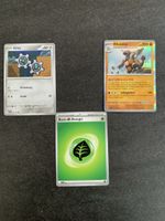 3 Pokémon Karten - Klikk, Rihornior, Energie