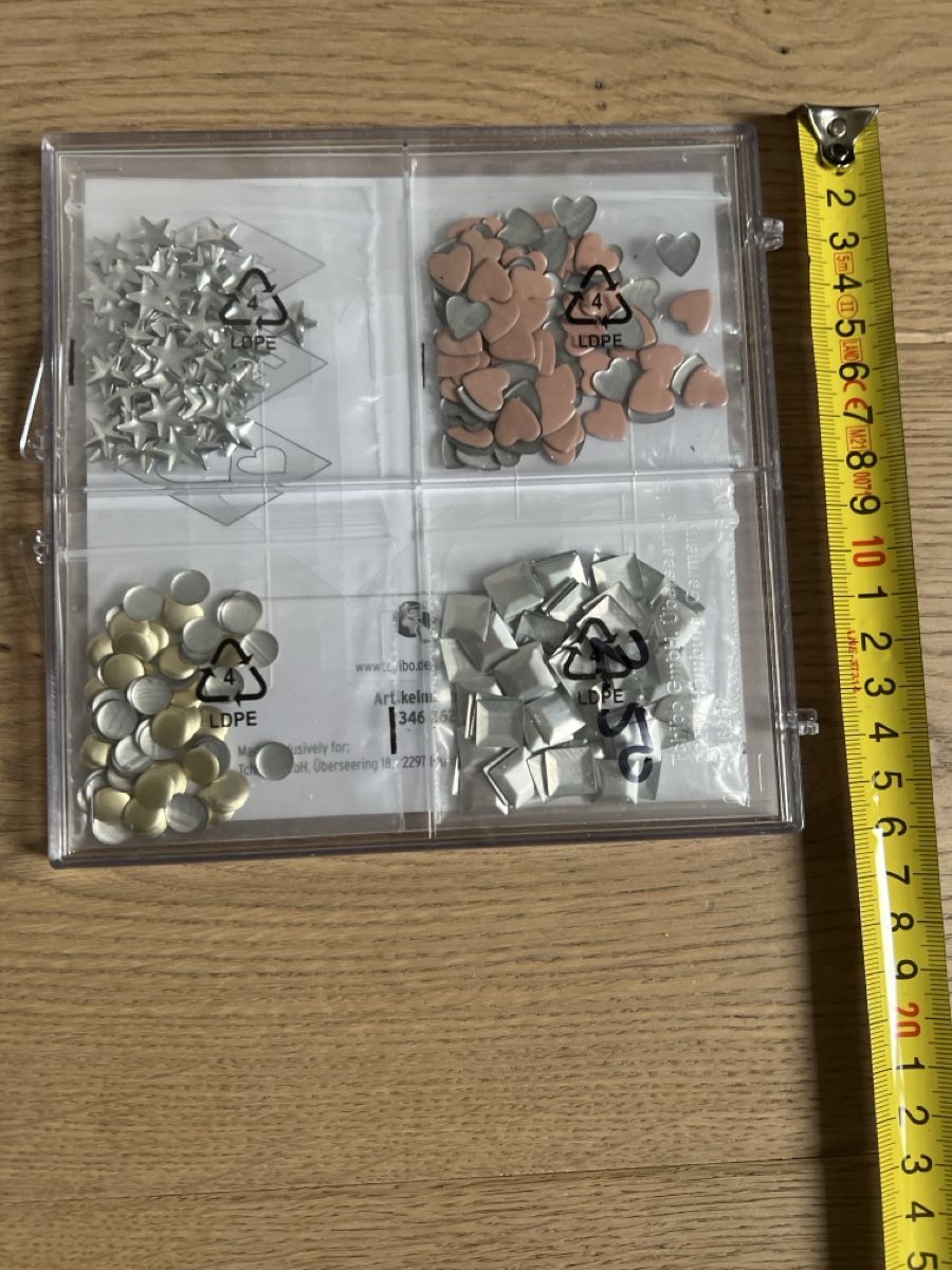 Kit bricolage: Neu: Tchibo Textilgestaltungs-Set – Nuovo (secondo la descrizione) da Oensingen venduto da katepe 1