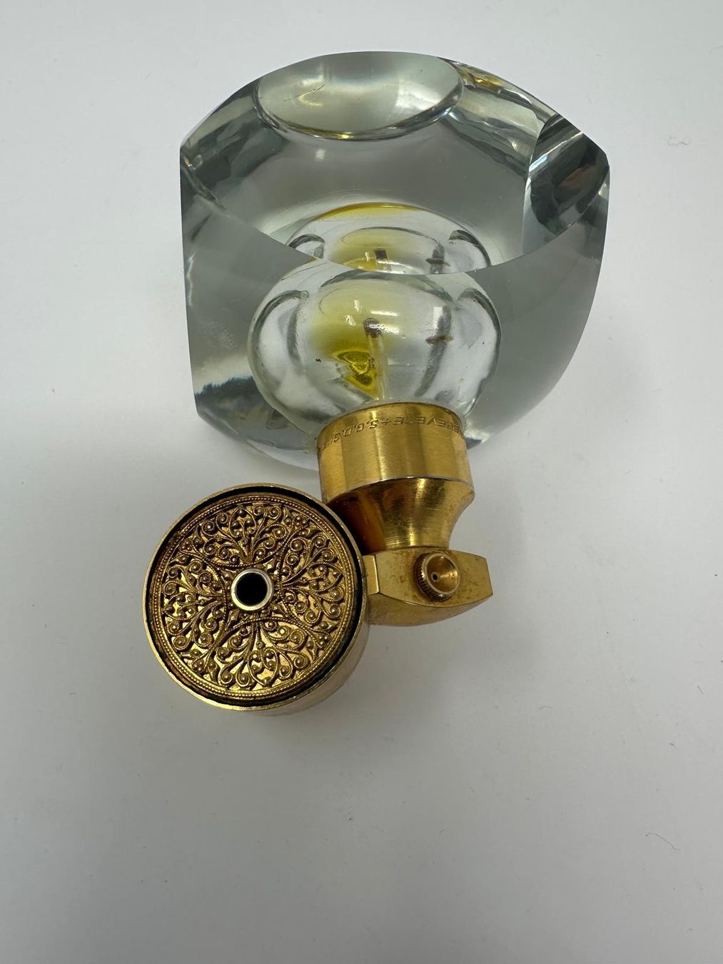 Flaconi: Vintage Crystal Perfume Bottle - Elegant, French atomiser – Usato da Forch venduto da ays_5lbc 2