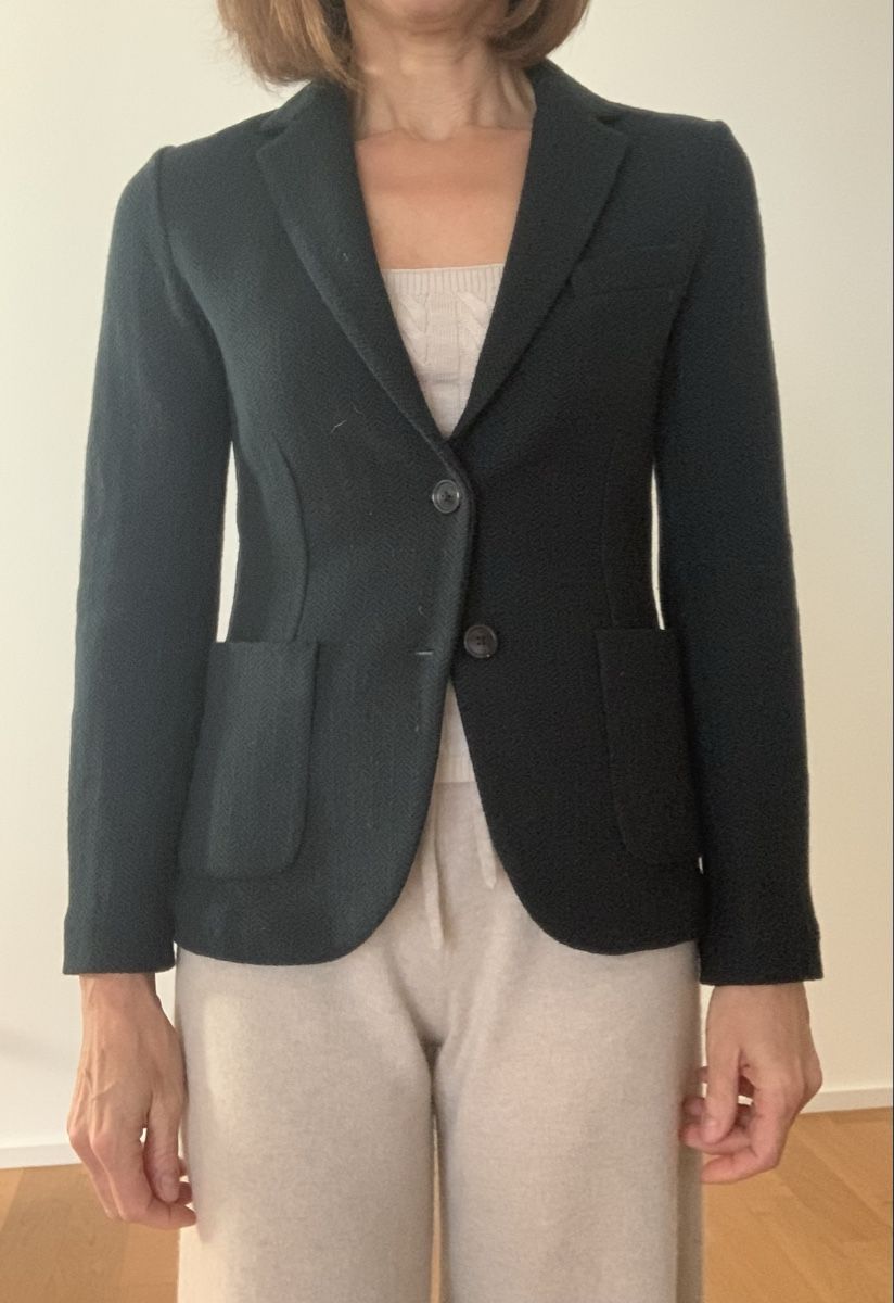 Circolo Giacche: Dunkelblauer Schurwoll Blazer, Circolo, Gr. 32 – Usato da Meilen venduto da mohnblume 2
