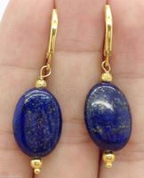 Lapislazuli Ohrhänger Echte Edelstein lapis lazuli Boucles