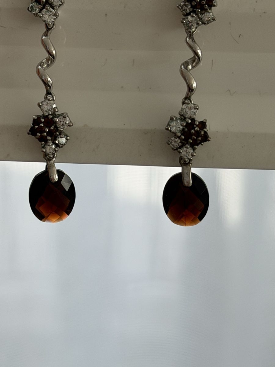 Ohrringe & -stecker: Wunderschöne Ohrringe mit Steinen , 925er Silber gestempelt – Gebraucht aus Winterthur von tat_ky5h 1