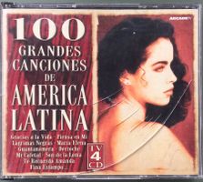 4 CD - 100 Grandes Cançiones de America Latina