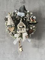 Weihnachtsdekoration Türkranz Christbaumkugeln Kranz Haus