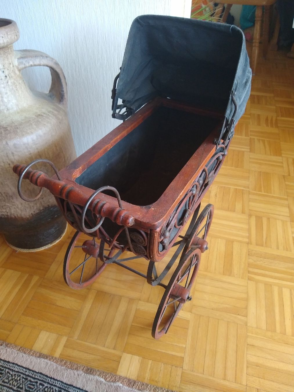 Puppenwagen: Holtz Puppe wagen - doll carriage – Gebraucht aus Dübendorf von LoRi-2026 5