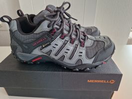 Baskets Merrell Accentor GTX gris rouge