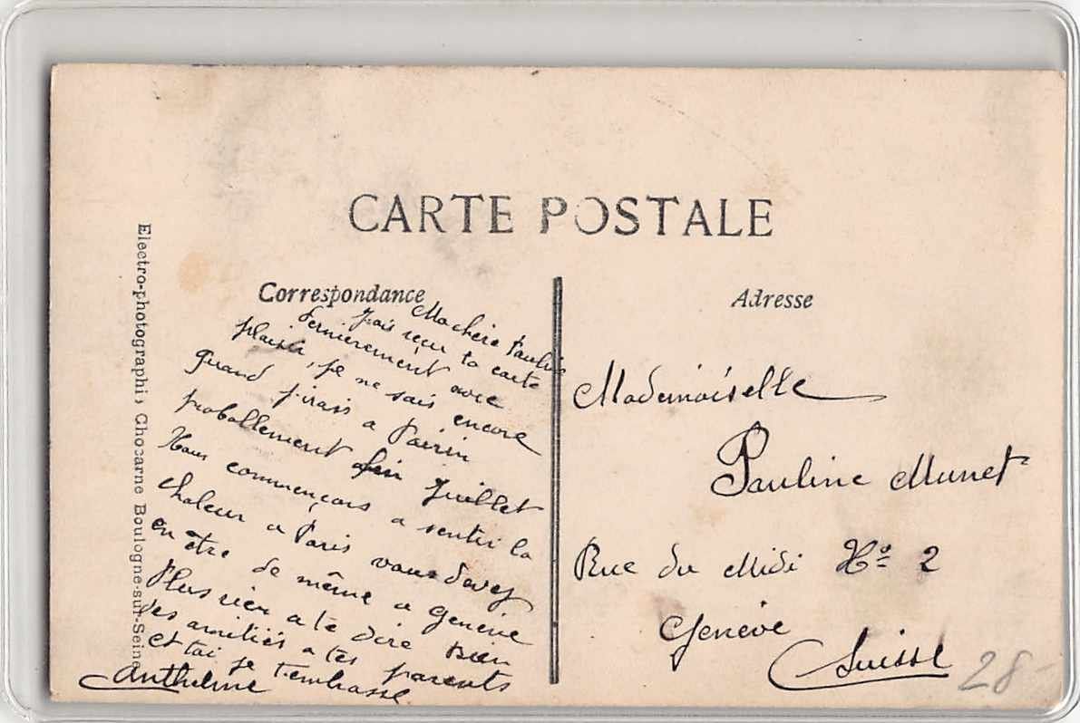 Cartoline postali: INONDATIONS DE Paris 1910 - les pompes…. – Usato da Lufingen venduto da TopAnsichtskarten 1