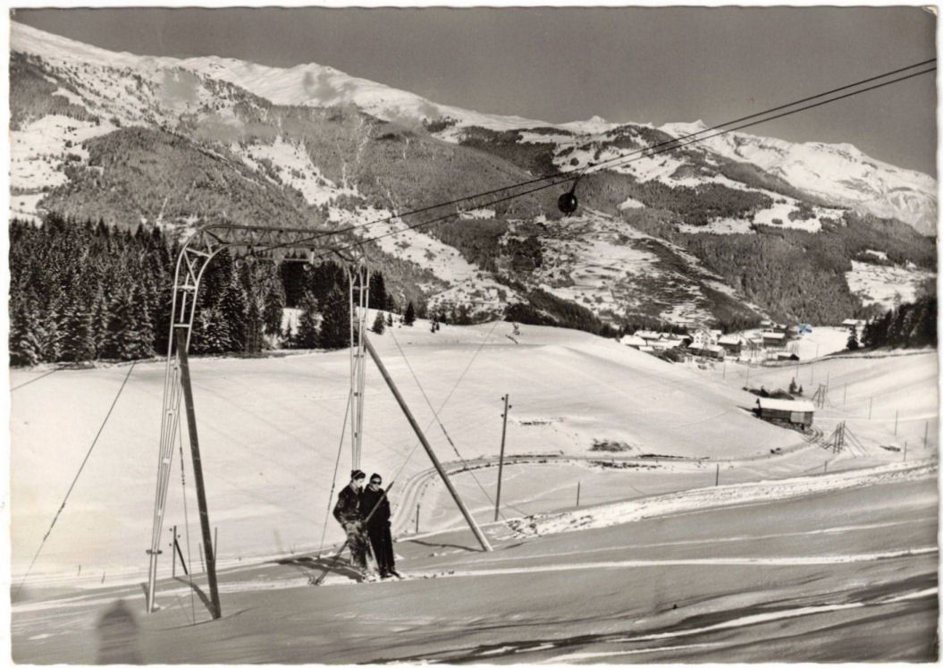 Cartoline postali: Obersaxen - Skilift – Usato da Binningen venduto da Mountainrider
