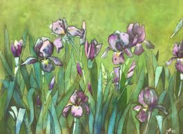 Aquarell Frühling