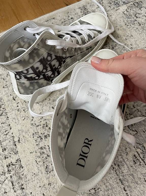 Dior Scarpe da uomo: B23 HIGH-TOP Dior Oblique – Usato da Olten venduto da bay_fh8s 2
