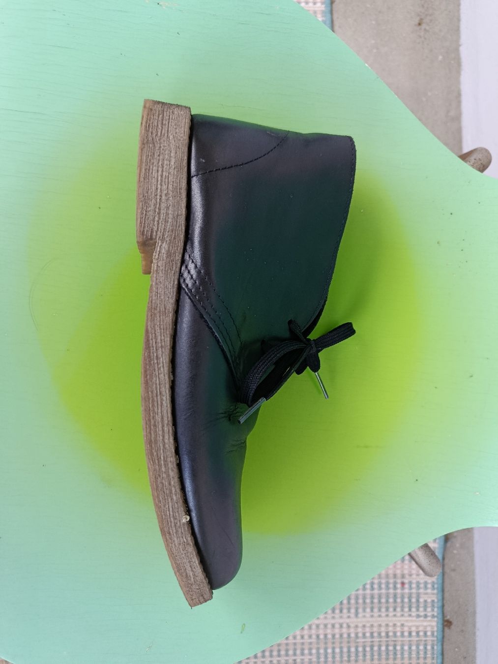 Scarpe da donna: Schnürschuhe schwarz, Leder 38 – Usato da Basel venduto da Clay66 1