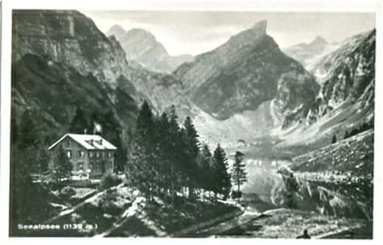 Ansichtskarten: Seealpsee – Gebraucht aus Ottikon b.Kemptth. von Neptun1974