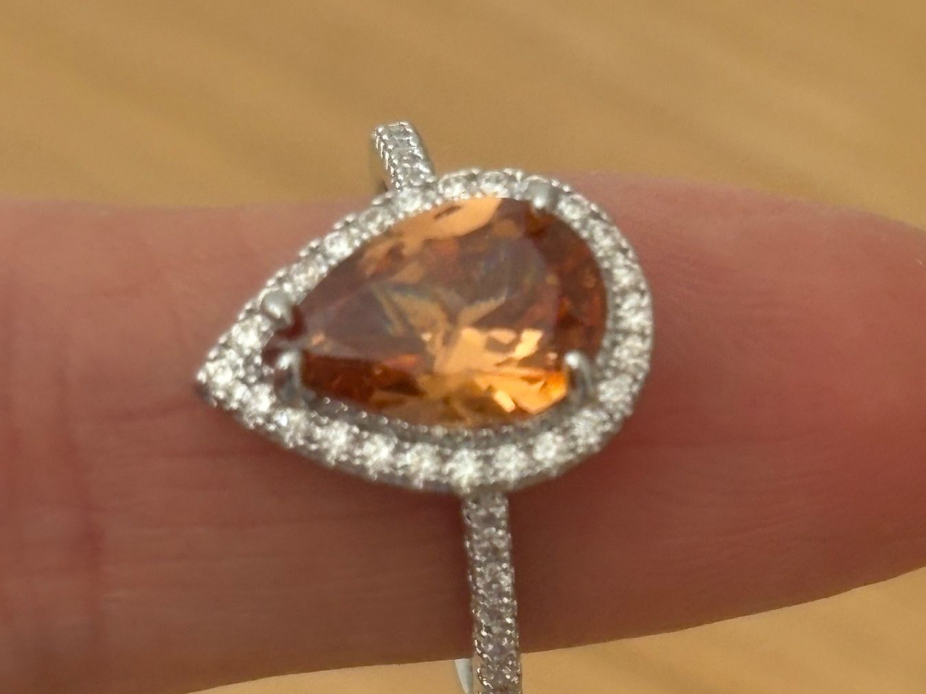 Ringe: Luxus Elegante Gr.19/9 Ring Farbe: Silber //Weiss – Neu (gemäss Beschreibung) aus Biel-Bienne von Roserosse13 3