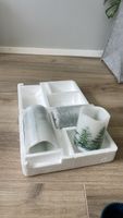 3 Kerzen mit Baumdesign neuwertig