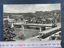 OLTEN SO AK1961 AARE BRÜCKE OLDTIMER-AUTOS