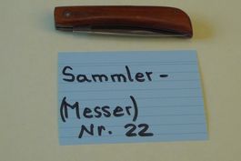 Sammler-(Messer) Nr.22
