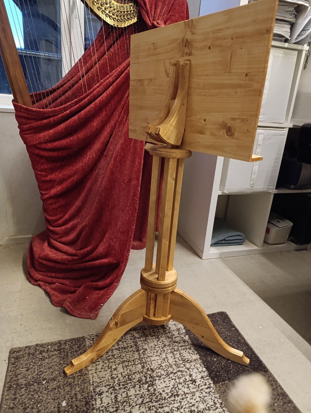 Supporti per strumenti musicali & leggii: Notenständer aus Holz – Nuovo (secondo la descrizione) da Herisau venduto da kjs_lcs6 4
