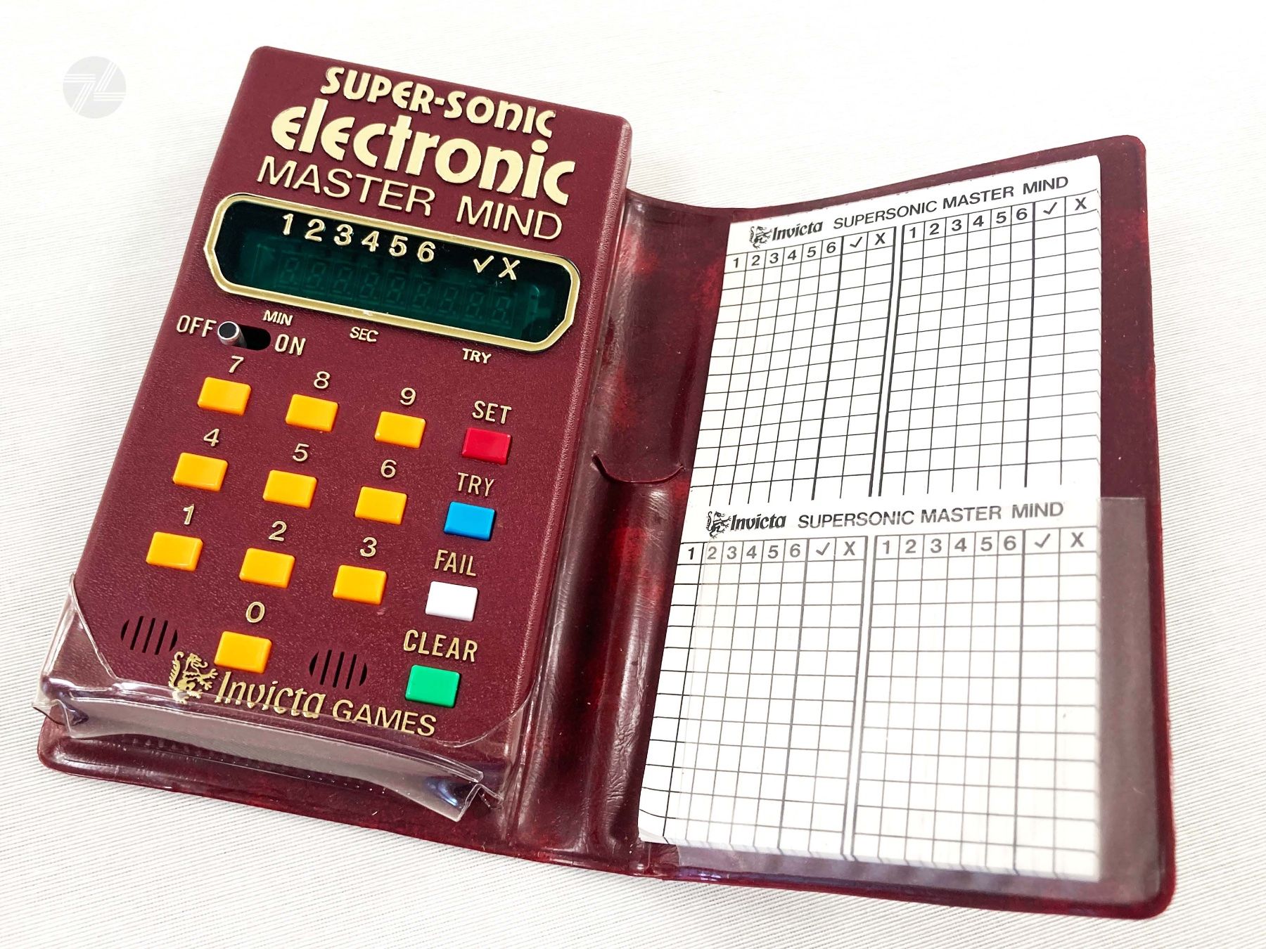 Invicta Giochi: Super-Sonic Electronic Master Mind Invicta OVP Vintage 70s – Difettoso da Wetzikon ZH venduto da cyan74 2