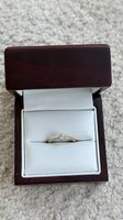 Sergio Ferris Goldring 18K / 750 mit Diamant 0.15 ct