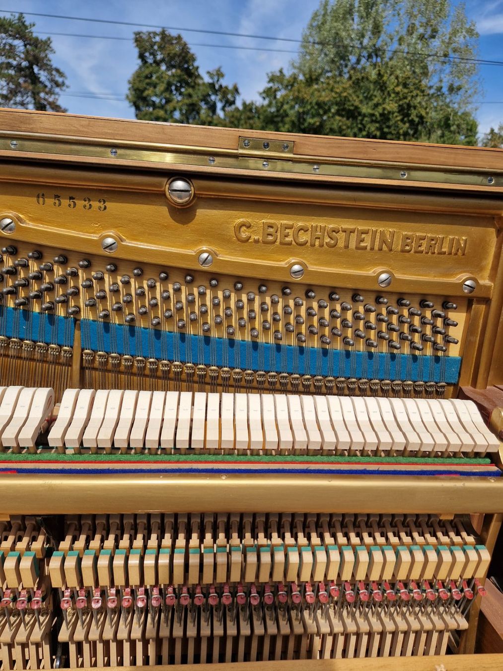 Strumenti musicali: C. Bechstein Klavier - Berlin, - Ref. 08/26 – Usato da Au ZH venduto da BrockiAu 2
