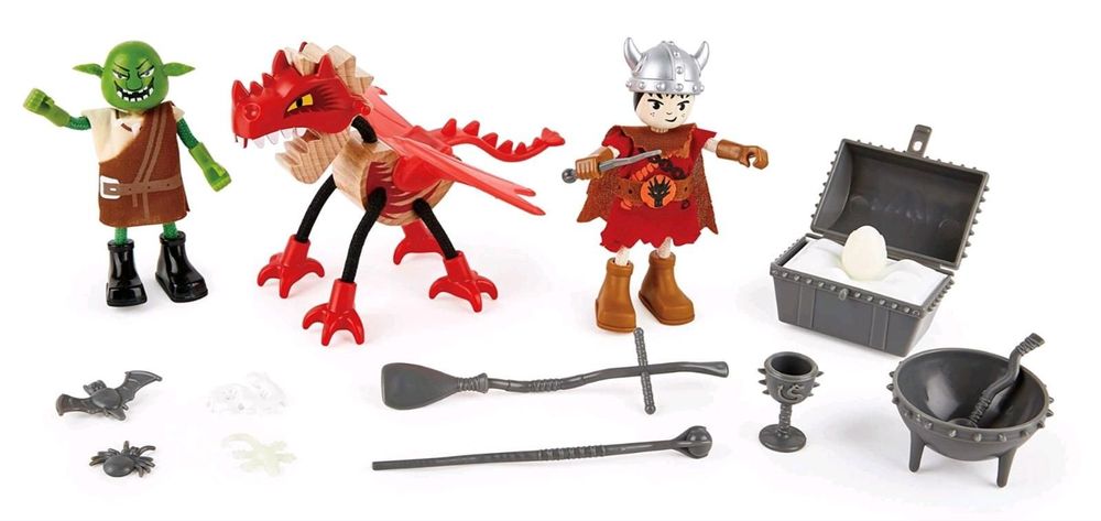 Wikingerburg HOLZ L 87 x B 25 x H 53 cm klappbar Kaufen auf Ricardo