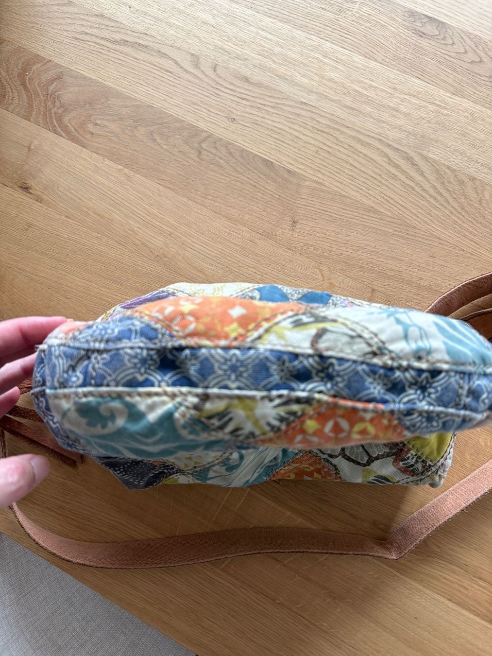 Fossil Taschen für Damen: Fossil Umhängetasche Patchwork Design – Gebraucht aus Eglisau von Wendi0 3