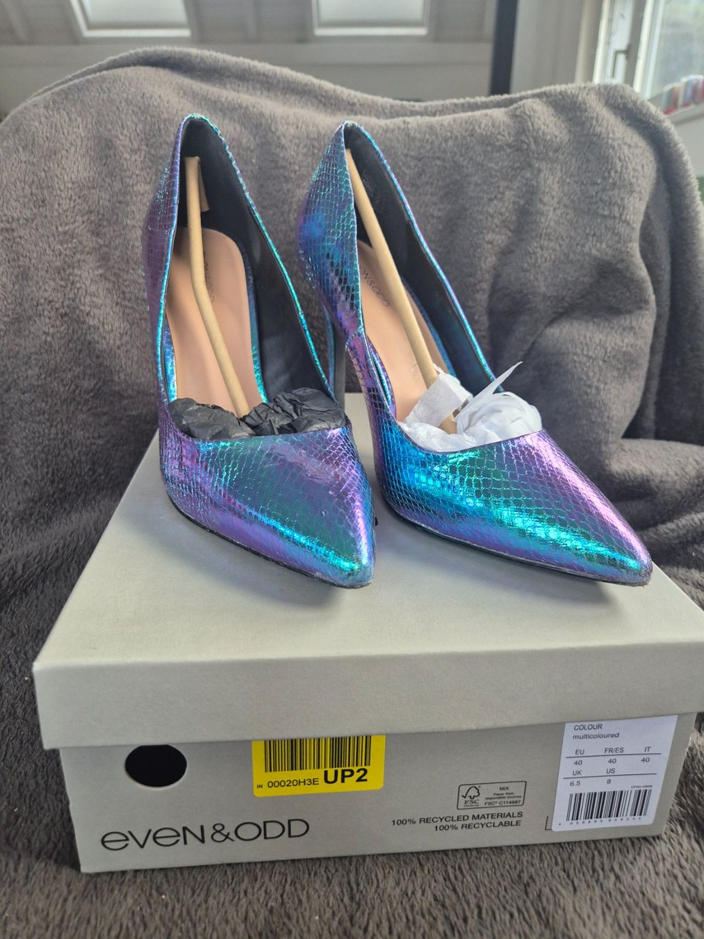 Scarpe da donna: Glitzernde High Heels Grösse 40 – Usato da Zeglingen venduto da nathalie811 4