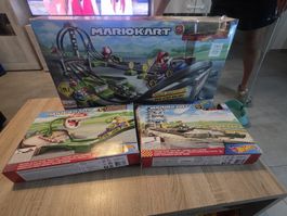 Hot Wheels Mario Kart Pista Completa con 3 Set Nuovi