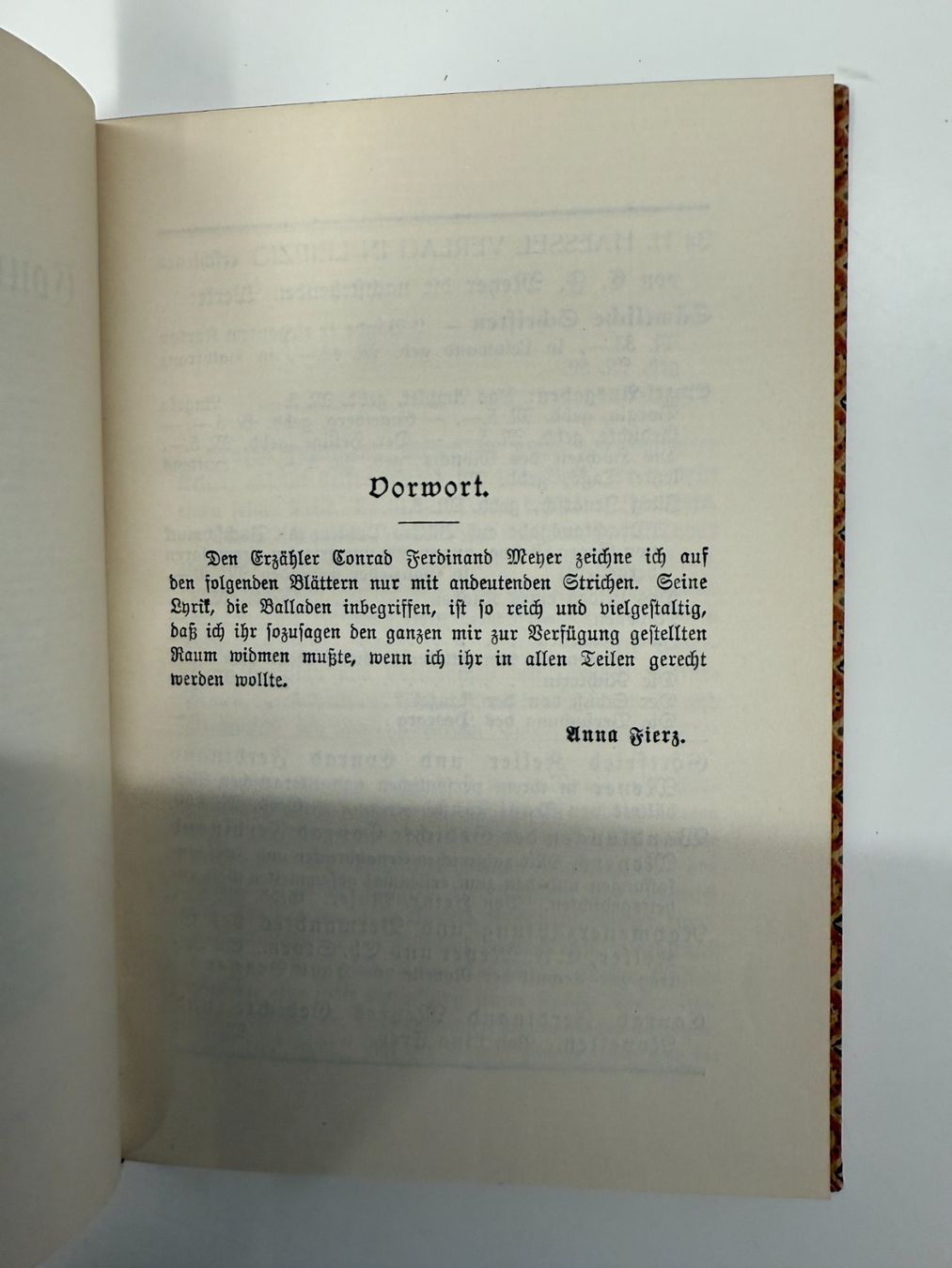 Libri: Conrad Ferdinand Meyer: Ein deutscher Lyriker – Usato da Erstfeld venduto da Mario_boe0 3