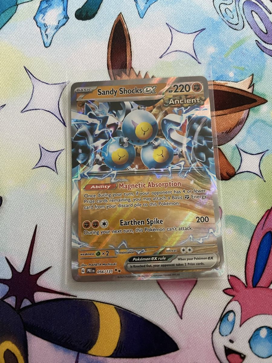 Pokémon Carte collezionabili: Pokemon Sandy Socks ex 056/131 PRE – Usato da Grindelwald venduto da TSG-G-Town