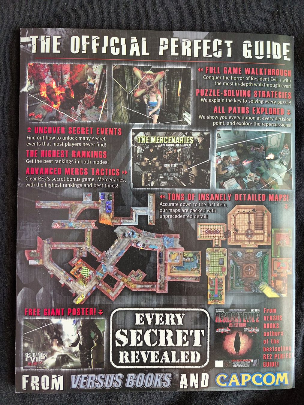 Giochi: Resident Evil 3 Nemesis Perfect Guide – Usato da Schachen LU venduto da retrogamer 1