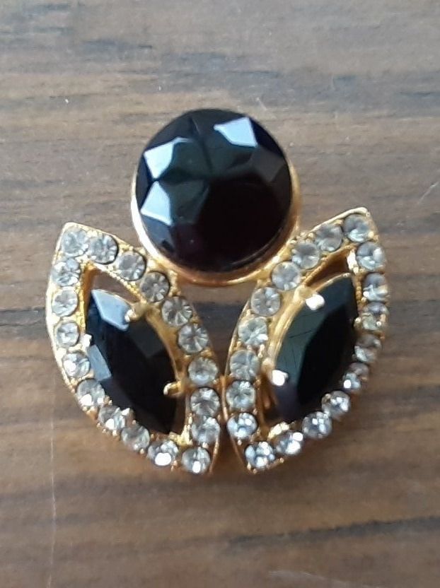 Spille & Fermagli: Brosche Strass Vintage – Usato da Mörschwil venduto da wunderkiste44