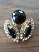 Brosche Strass Vintage