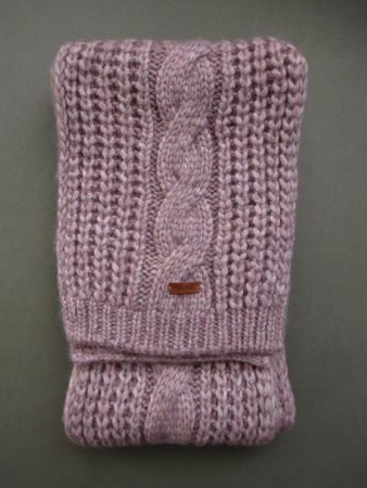 PURE PURE weicher bio Wollschal in Altrosa