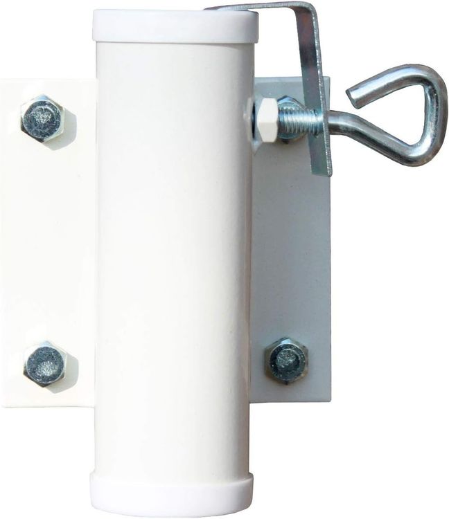 Videx-Sonnenschirmhalter für die Wand, weiß, Ø 25mm 2