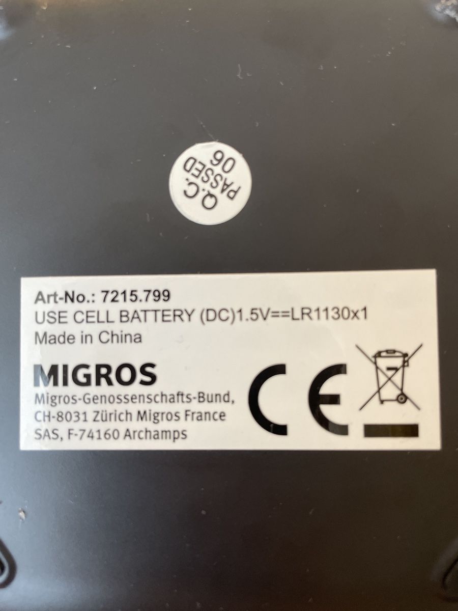 Calcolatrici tascabili: Taschenrechner Migros – Usato da Forch venduto da Strawberry_JvN 1