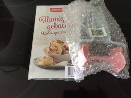 Gebäck Rädli Betty Bossi Blumig gebacken.