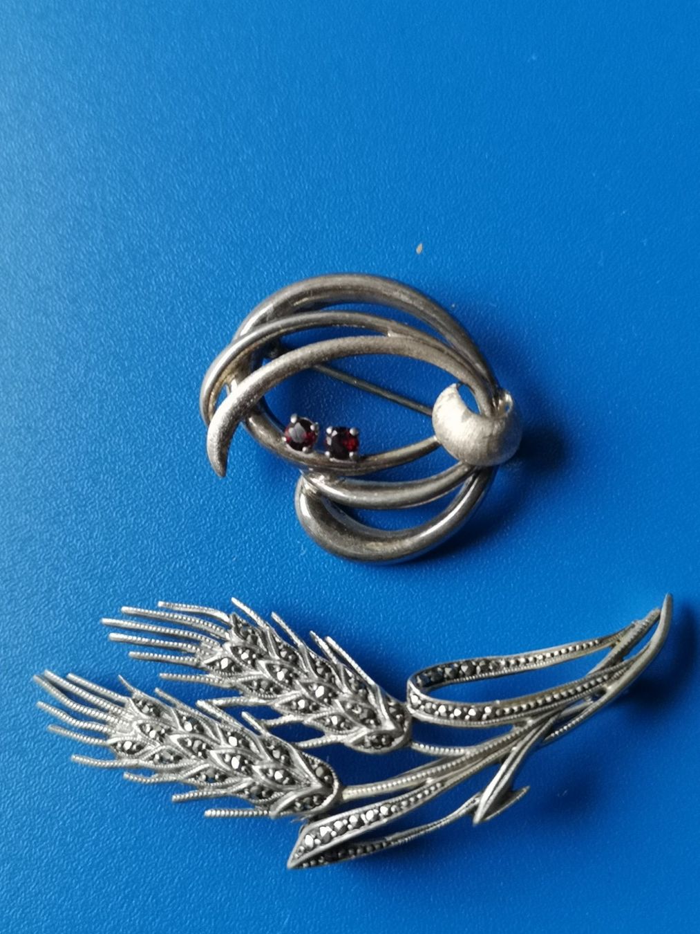 Spille & Fermagli: 2 Silber Brosche 800 & 925 – Usato da Schaffhausen venduto da Leveron13 5