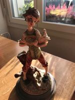Statue Junge am Vögel füttern ! Vintage!