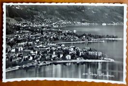 Vevey - Montreux - Belle vue d'avion 1948