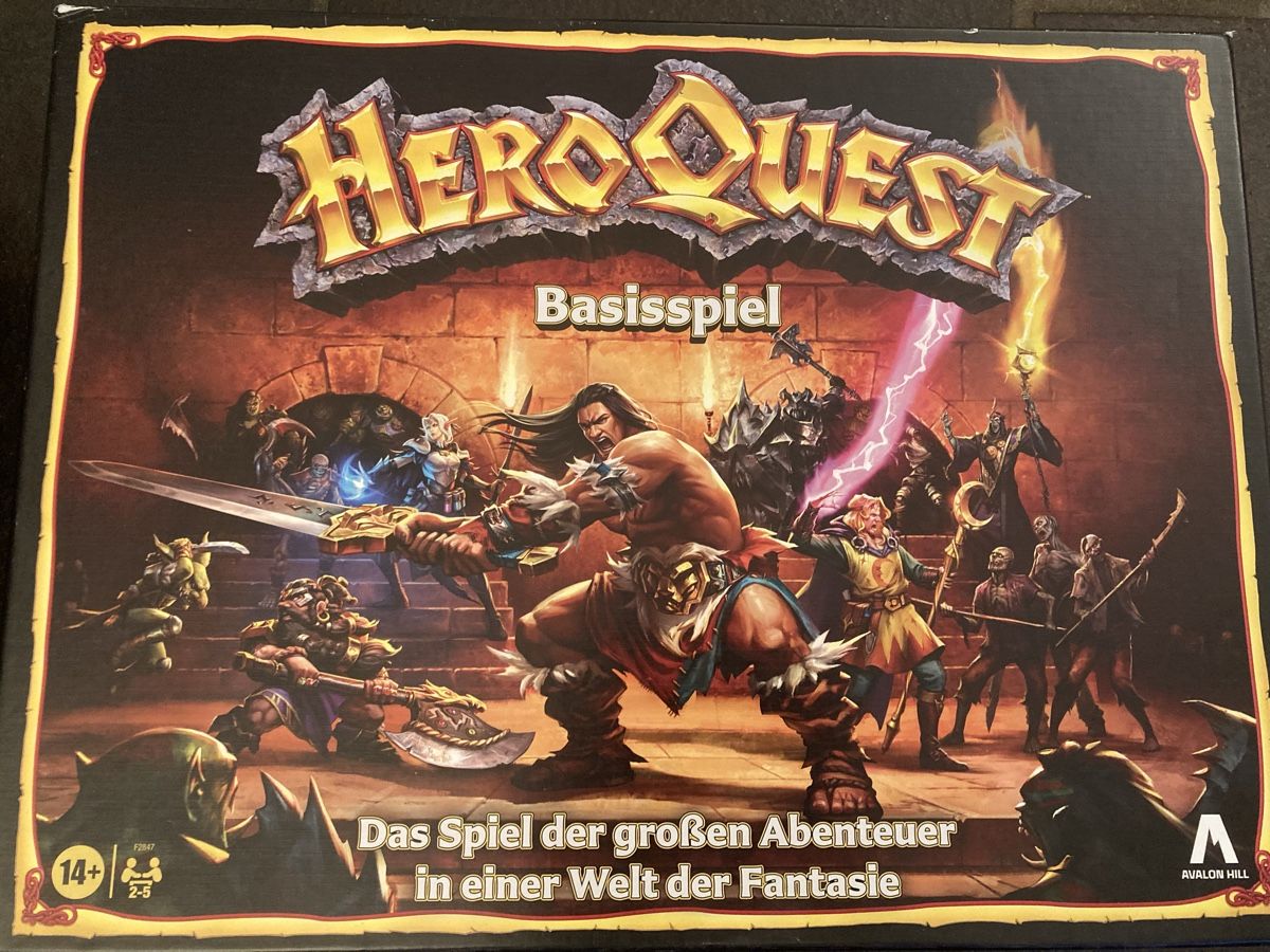 Hasbro Giochi: Hero Quest Basisspiel – Usato da Winterthur venduto da niemim