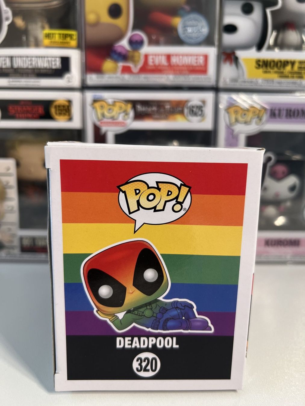 Funko Figuren: Funko POP! Marvel Fierté Arc-en-Ciel Deadpool – Neu und originalverpackt aus Le Mouret von perfectbijou 1