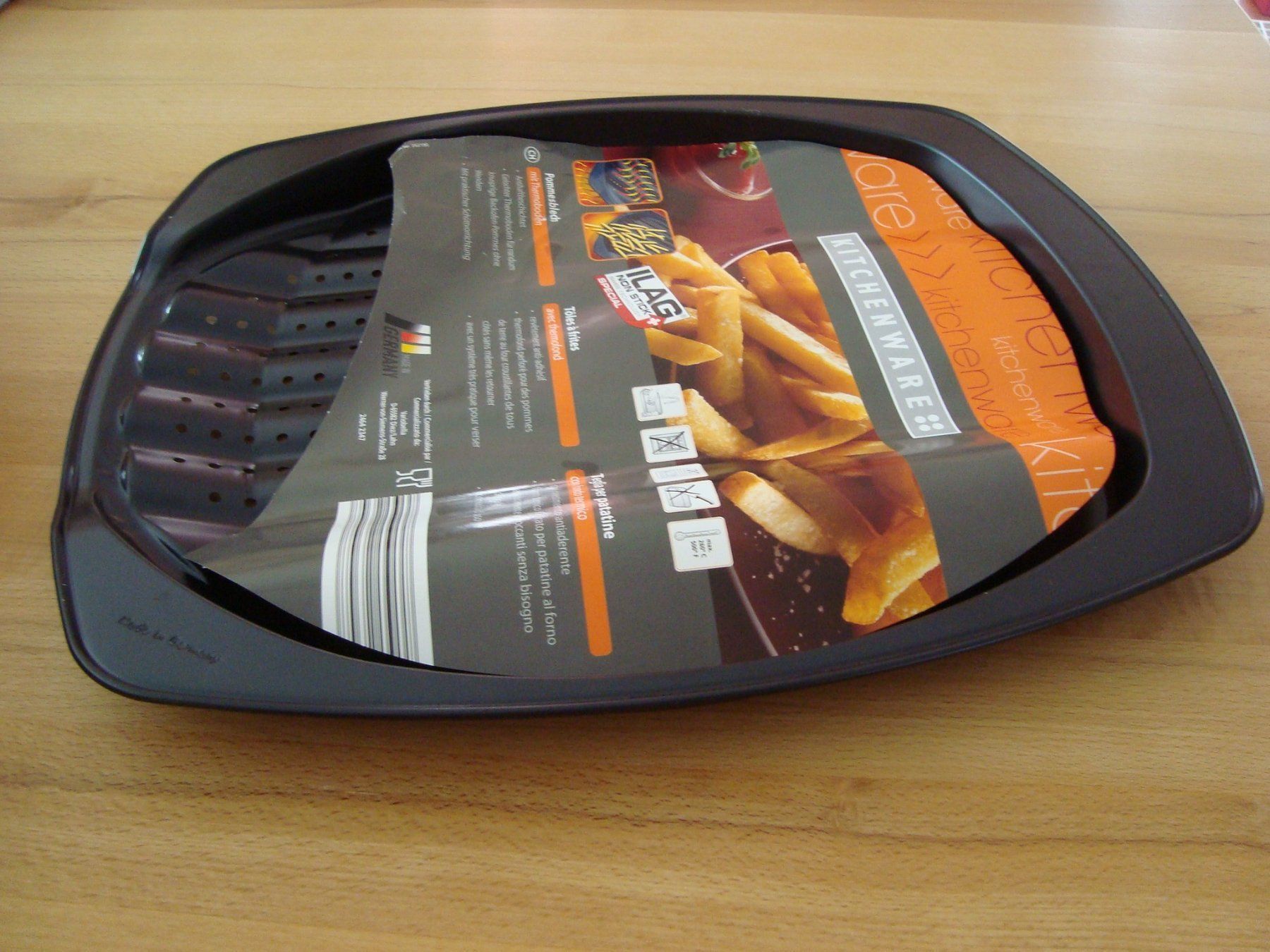 Cucine complete: Kitchenware Pommes- Backblech mit Thermoboden & Antihaft – Nuovo e nell'imballaggio originale da Zollbrück venduto da Turner5 7